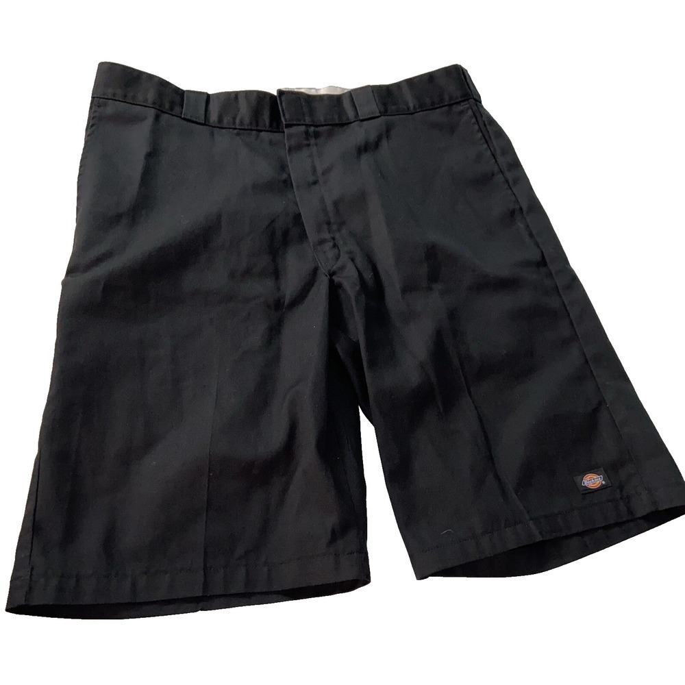Dickies Shorts Size‎ 42 Relaxed Fit Mens Black 11in Inseam